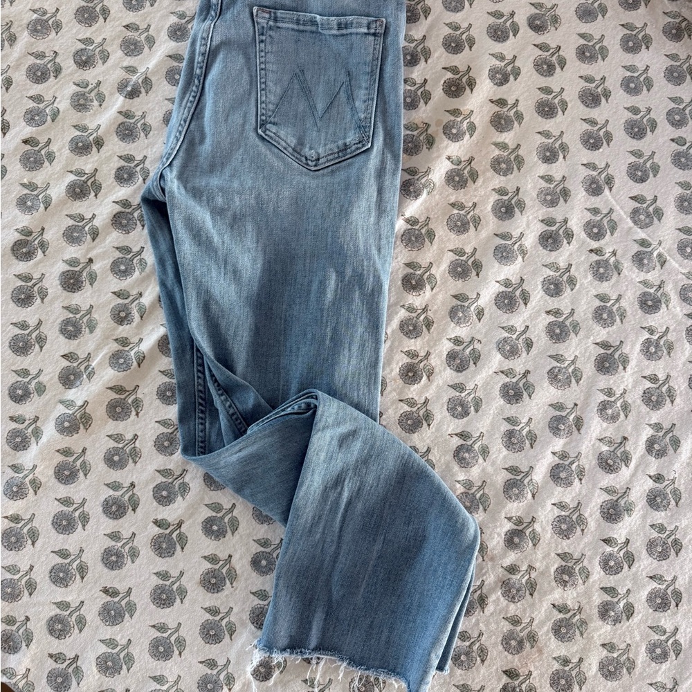 MOTHER DENIM- HIGH WAIST RIDER SKIMP
WASH